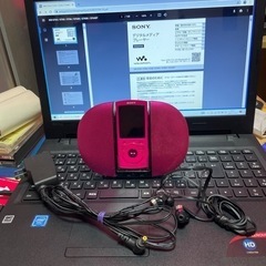 SONY WALK MAN ピンク生産終了品NW-S764スタン...