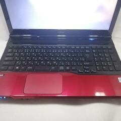 富士通 AH42J赤美品 バッテリー新品 SSD 6G WIN10 Office