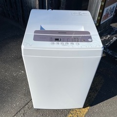 【ネット決済・配送可】アイリスオーヤマ  洗濯機5kg　2018年製