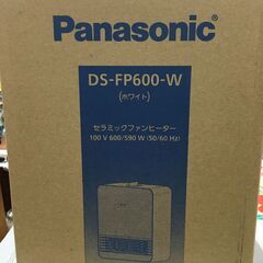 ①パナソニック セラミックファンヒーター DS-FP600-W ...