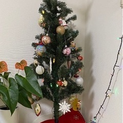 【ネット決済】クリスマスツリー♡デコ&電球付き