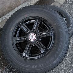 ハイエース DOS SJ-T6 ホイール + スタッドレス