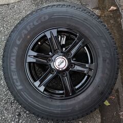 ハイエース DOS SJ-T6 ホイール + スタッドレス