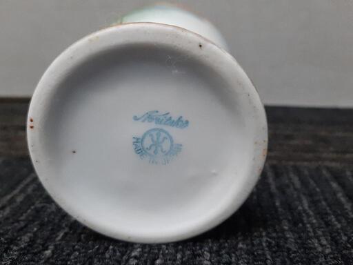 ビンテージ オールドノリタケ 金採 花瓶 一輪挿し