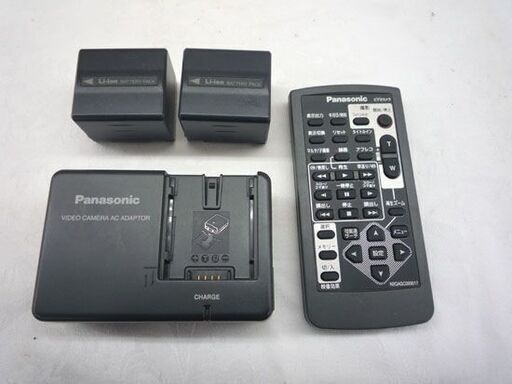 Panasonic デジタルビデオカメラ NV-GS400K-K ブラック 2004年製 箱 説明書 バッテリー 付属品あり パナソニック 札幌市手稲区
