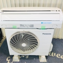 綺麗?Panasonic?インバーター?冷暖房エアコン✨6畳用✨清掃済?