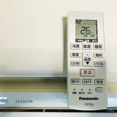 綺麗?Panasonic?インバーター?冷暖房エアコン✨6畳用✨清掃済?