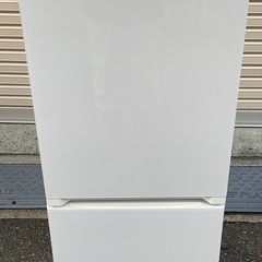 【RKGRE-775】特価！ハイセンス/Hisense/134L 2ドア冷凍冷蔵庫/HR-G13A-W/中古品/2019年製/当社より近隣無料配達！