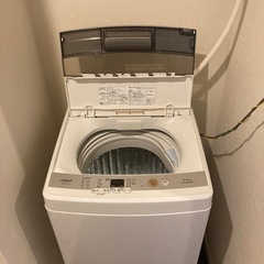 【ネット決済】AQUA 洗濯機　4.5キロ