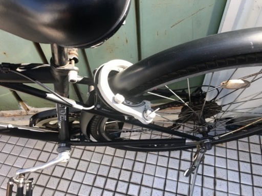 クロスバイク 700Cタイヤ交換後未走行