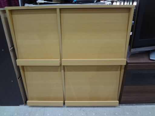フタ付きマルチラック　横幅約90cm　高さ約87cm　奥行き約40cm【モノ市場東海店】151