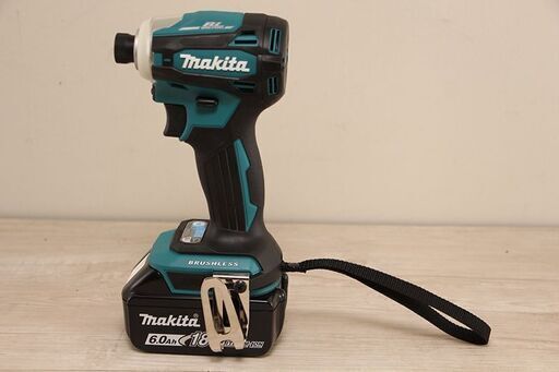 未使用 makita マキタ 18V 6.0Ah インパクトドライバー TD172DRGX 青