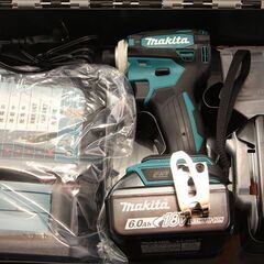 未使用 makita マキタ 18V 6.0Ah インパクトドラ...