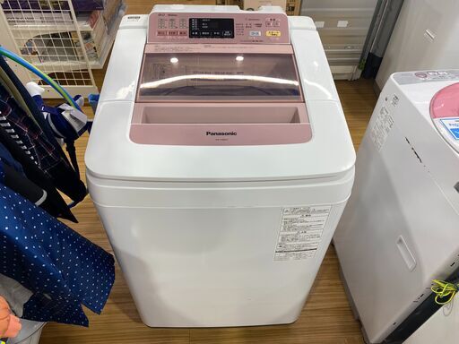 Panasonic(パナソニック)の全自動洗濯機(NA-FA80H1)を紹介します