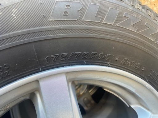 タイヤ、ホイール 175/70r14 ブリヂストン スタッドレス フィット 