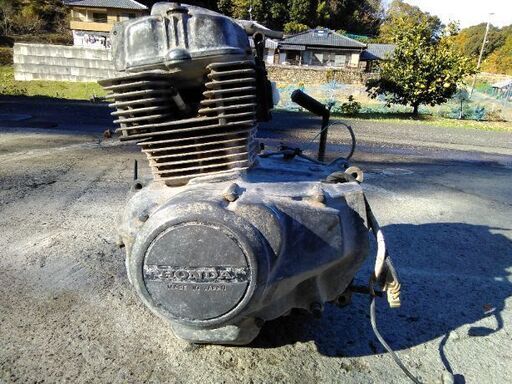 バブ　エンジン！！　CB250T(ホーク)　エンジンのみ出品貴重です！長期保管品！！　原動機型式　CB250TE！！