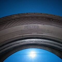 使用期間2ヶ月　185/60R15 4本　グッドイヤーRVF02