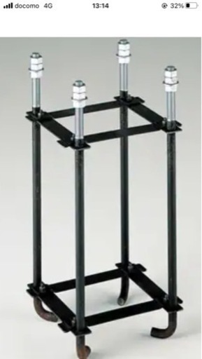 パナソニック アンカーフレーム 2枚タイプ ポール用 ボルトピッチ(300mm×300mm) YD9930P