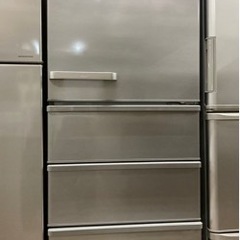 アクア 4ドア冷蔵庫 355L 2019年製 中古 - 冷蔵庫 