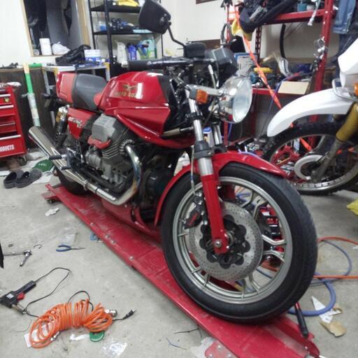 MOTOGUZZI Lemans850 カスタム 純正パーツ、消耗品予備多数あり