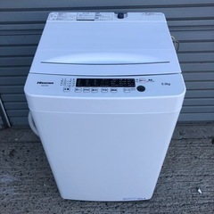 洗濯機 ハイセンス 5.5kg 2020年製 プラス300…