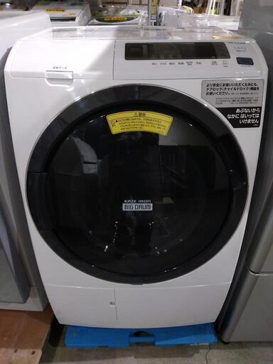 【日立】10k/6kドラム式洗濯機★2019年製　クリーニング済　管理番号72811