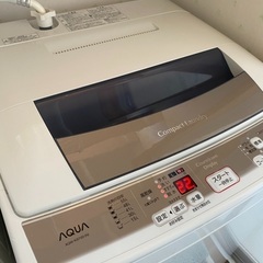 洗濯機　AQUA