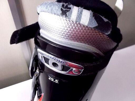 スキーブーツ スキー靴 サイズ 約29.5cm アウトソール 339ｍｍサロモン 4 ミッション 黒系  中古 SALOMON 4 MISSION 札幌市東区 新道東店