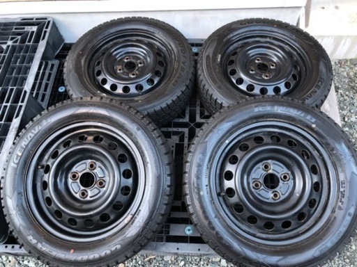トヨタ純正 175/65R15 グッドイヤー スタッドレスホイールセット