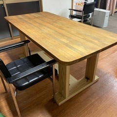 木製テーブル　作業台