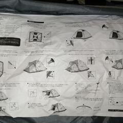 [中古テント]ロゴス neos PANELワイドドーム 300＋インナーシート＋グランドシート　３点セット