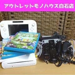 任天堂 WiiU 8GB 本体セット ソフト5本、Wiiコントロ...