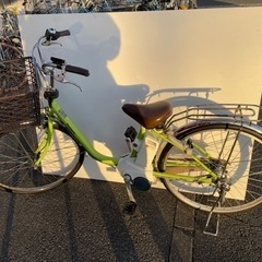 Panasonic 電動アシスト自転車 緑色 電動アシスト自転車 緑（26インチ）パナソニック