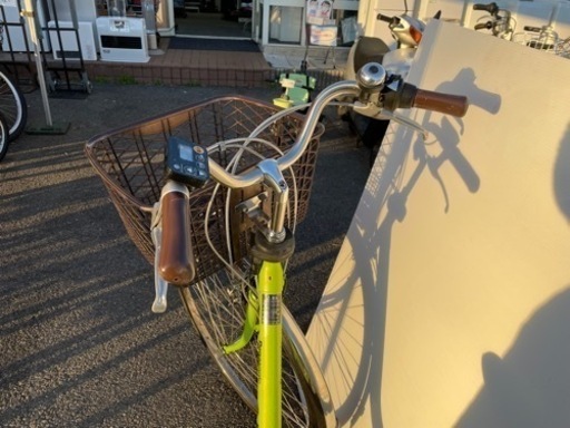 Panasonic 電動アシスト自転車 26インチ 緑