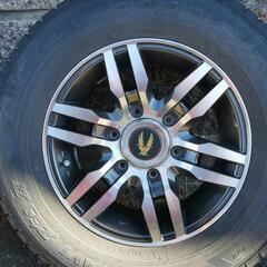 ハイエース200系 中古アルミホイール タイヤ(スタッドレス)付き