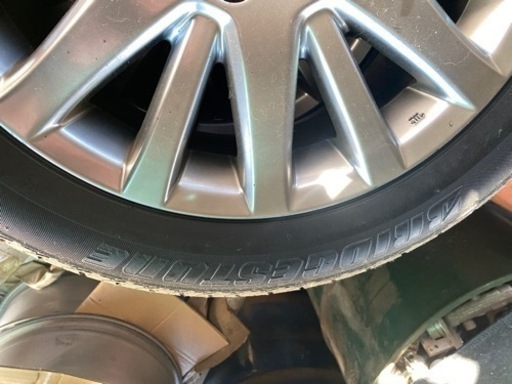 タイヤ、ホイール 215/50R17 215/55R17 クラウン純正 アルミホイール