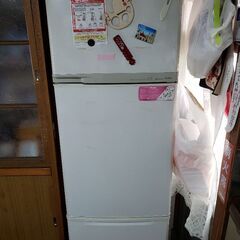 冷蔵庫3ドア→差し上げます！