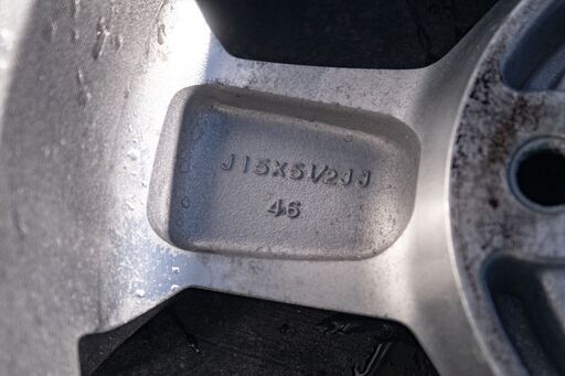 タイヤ、ホイール 三菱 パジェロミニ 純正 ホイール 15x5.5j+46 5穴 
