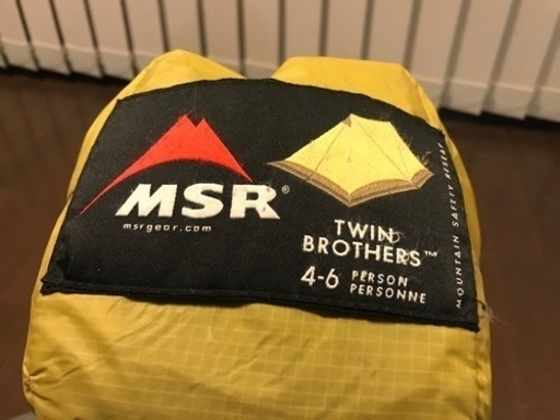 MSR テント　シェルター　タープ  ツインブラザーズ キャンプ