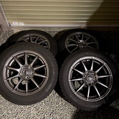 スタッドレスタイヤ＆アルミホイール　　185/60-15 値下げしました。