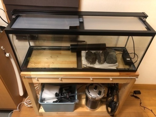 年内取引希望 値下げ中90cm水槽セット！！ 年内取引希望 値下げ中90cm水槽セット！！