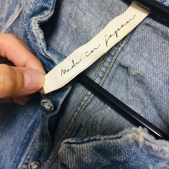 N/07 wrinkle denim jacket \