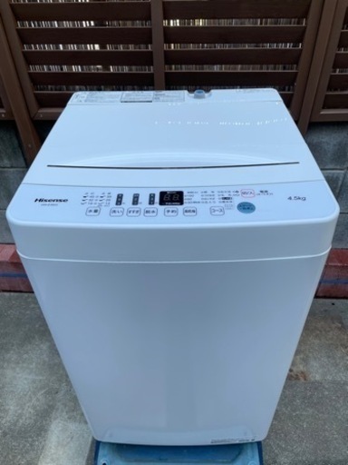 ハイセンスの2019年製洗濯機