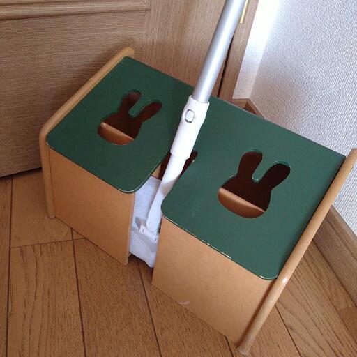 引渡し済 ウサギの型抜き可愛いお掃除道具箱クイックルワイパースタンドしっかりした木箱です ワイパー シートやクロス等 お掃除道具を目隠し収納 ぽかぽか日和 大元の生活雑貨の中古あげます 譲ります ジモティーで不用品の処分