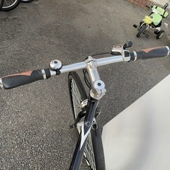 クロスバイク 黒（700C）7段変速 NASCI ナスキー