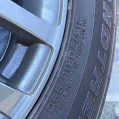 スタッドレスホイールセット　215/70/r16