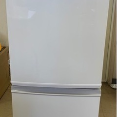 SHARP 2ドア 冷凍冷蔵庫 SJ-14E3 2016年製