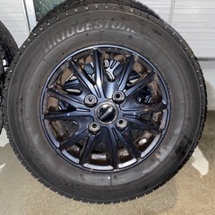 軽自動車　スタッドレスタイヤ　チェーンセット