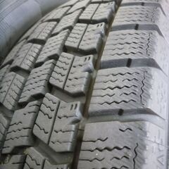 スタッドレスタイヤホイール付き　４本　１６５/６５Ｒ１４　７９Ｑ　１シーズン着用　美品