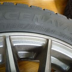 スタッドレスタイヤホイール付き　４本　１６５/６５Ｒ１４　７９Ｑ　１シーズン着用　美品